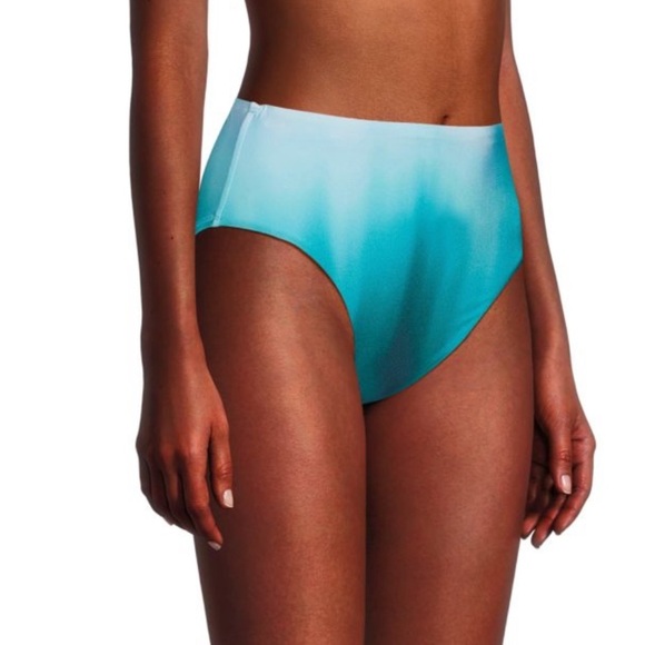 La Blanca High Rise Ombré Bikini Bottom NEW - Picture 1 of 8